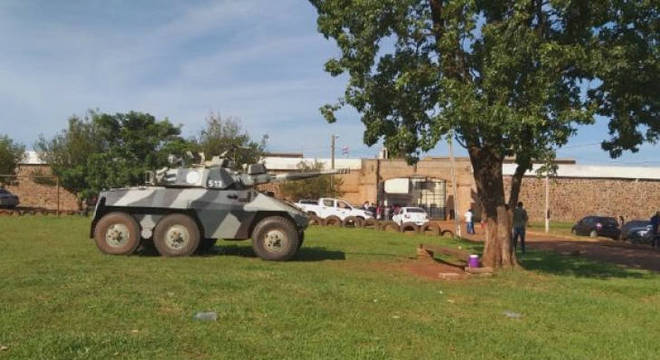 Operação da Polícia do Paraguai após fuga de presos de facção 