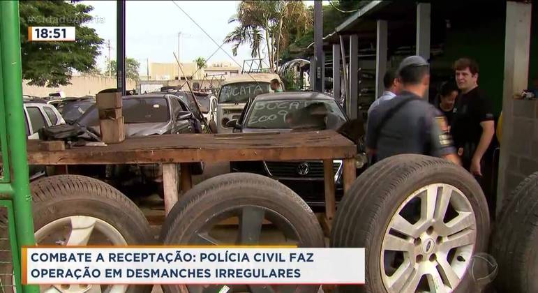 Operação especial fiscaliza desmanches ilegais em Ribeirão Preto