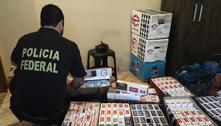 Operação da PF mira contrabando de cigarros do Paraguai para SP 