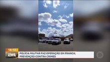 Polícia Militar faz operação Impacto de prevenção contra crimes em Franca