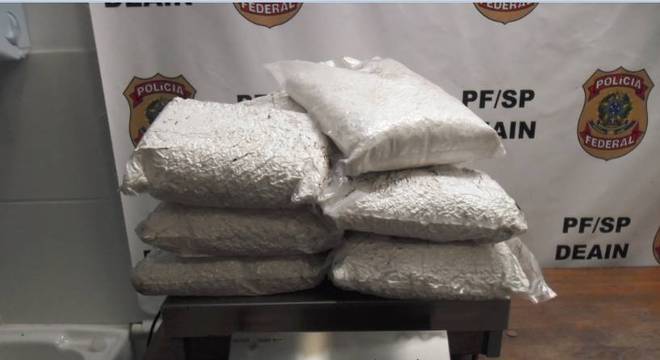 PF de SP apreendeu 72 quilos de cocaína que iria para Europa