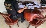 Durante as investigações, a polícia apurou que, em apenas dois anos, o empresário preso abriu dezenas de empresas e filiais em várias cidades do interior paulista, tendo como fachada a oferta de serviços de créditos de bancos diversos