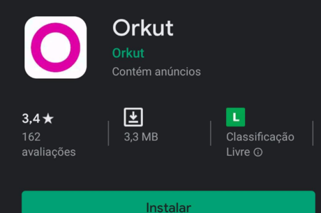 Aplicativo do Orkut apareceu em loja da Google 