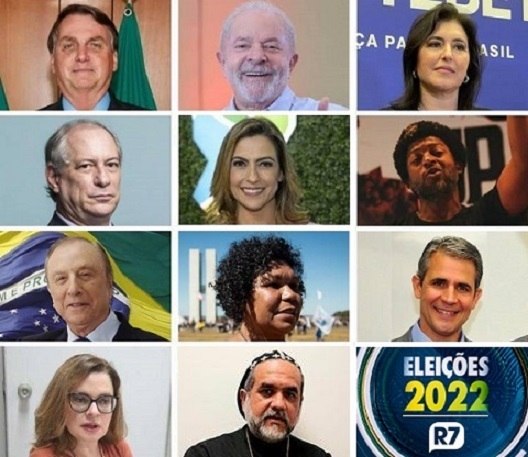 Os 11 candidatos à Presidência nas eleições deste ano