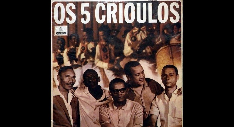 Os 5 Crioulos eram um grupo dos anos 60. Que chegou a ter Nelson Sargento e Paulinho da Viola