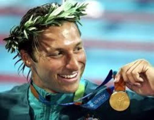 Os dois atletas australianos com mais medalhas olímpicas são nadadores. Ian Thorpe (foto) e Leisel Jones subiram ao pódio da competição em nove oportunidades na história olímpica