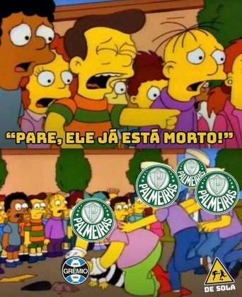 Os melhores memes da goleada do Palmeiras sobre o Grêmio pela 5ª rodada do Brasileirão