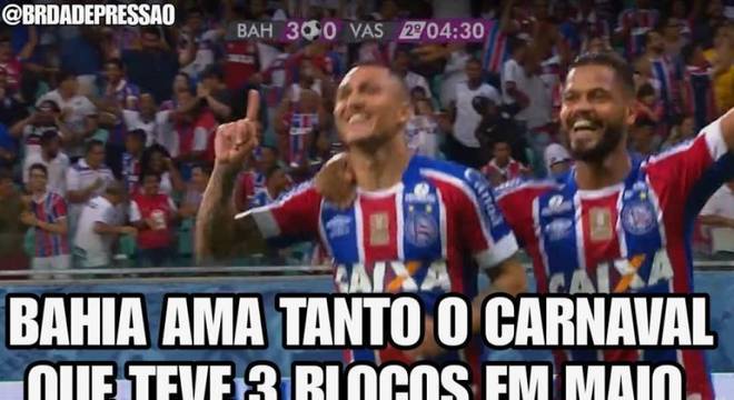 Os melhores memes da vitória do Bahia sobre o Vasco