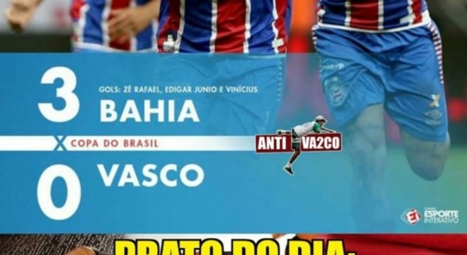 Os melhores memes da vitória do Bahia sobre o Vasco