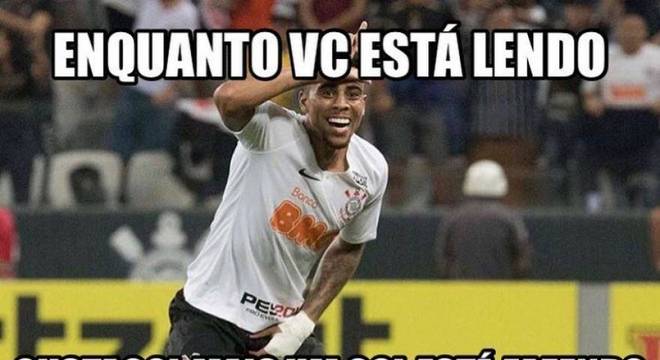 Veja os melhores memes da vitória do Corinthians sobre o Internacional -  Esportes - R7 Lance