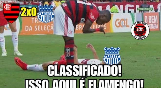 Os melhores memes da vitória do Flamengo diante do Emelec