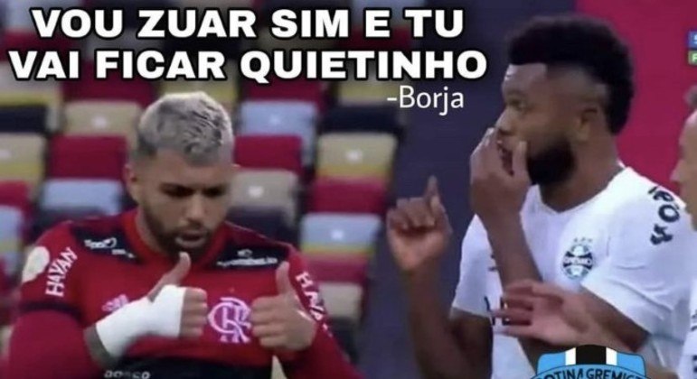 Os melhores memes da vitória do Grêmio sobre o Flamengo, pela 21ª rodada do Brasileirão