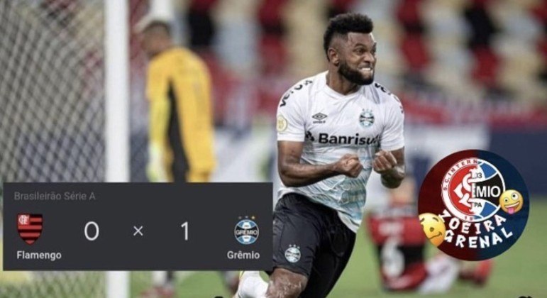 Os melhores memes da vitória do Grêmio sobre o Flamengo, pela 21ª rodada do Brasileirão