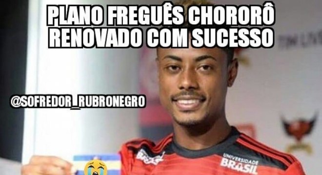 Chororô atualizado! Confira os memes da vitória do Flamengo sobre o  Botafogo