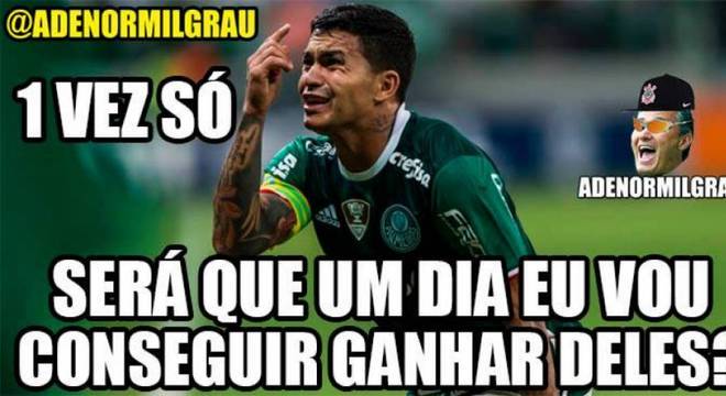 Os melhores memes de Corinthians 1 x 0 Palmeiras
