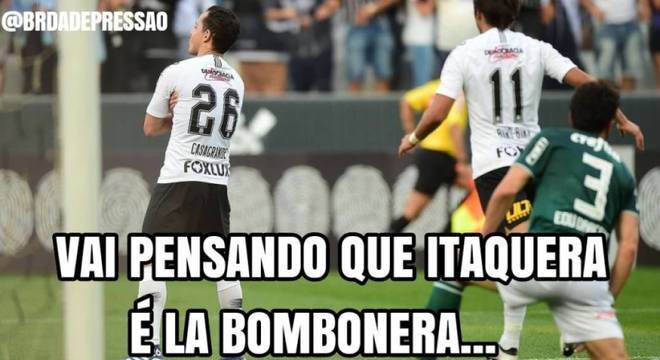 Os melhores memes de Corinthians 1 x 0 Palmeiras