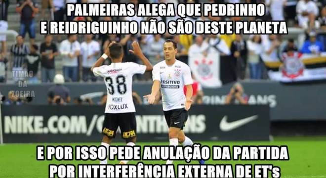Os melhores memes de Corinthians 1 x 0 Palmeiras