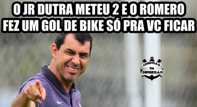 Os melhores memes de Deportivo Lara 2 x 7 Corinthians