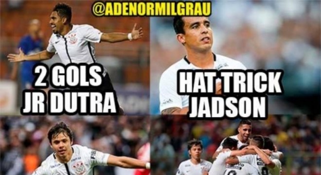 Os melhores memes de Deportivo Lara 2 x 7 Corinthians