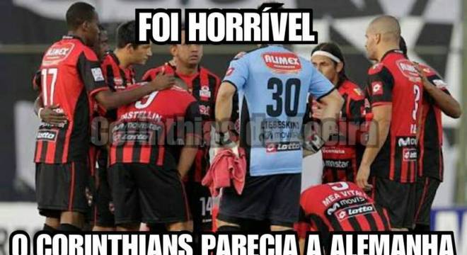 Os melhores memes de Deportivo Lara 2 x 7 Corinthians