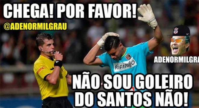Os melhores memes de Deportivo Lara 2 x 7 Corinthians