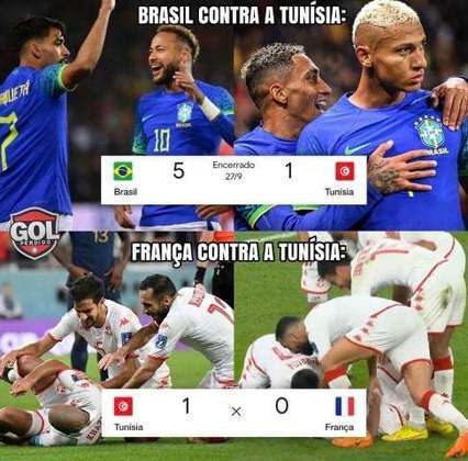 Os melhores memes de Tunísia 1 x 0 França pela última rodada rodada do Grupo D da Copa do Mundo.