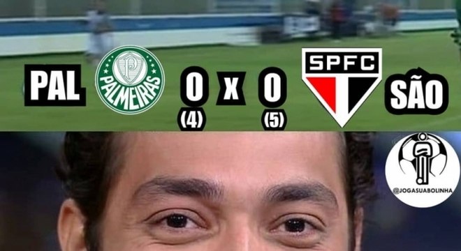 Os melhores memes do confronto entre Palmeiras e São Paulo (Reprodução)