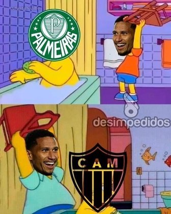 Os melhores memes do empate entre Atlético-MG e Palmeiras pelas quartas de final da Libertadores.
