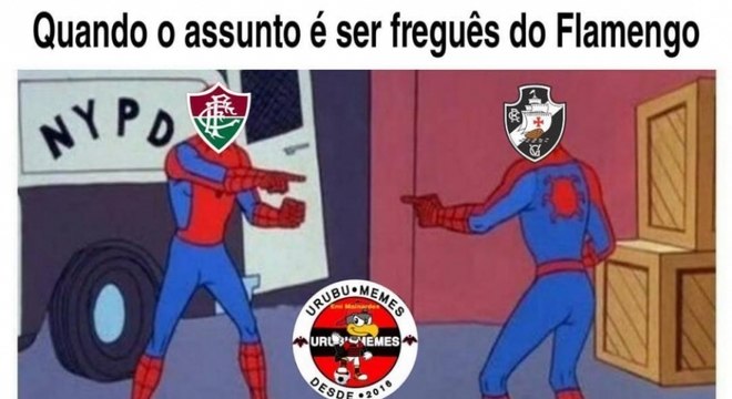 Vasco não é perdoado em memes após vice para o Flamengo