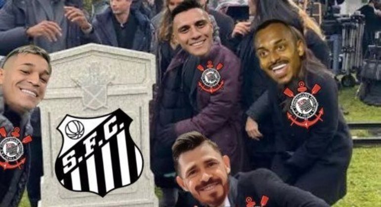 Os memes de Corinthians 4 x 0 Santos pelas oitavas de final da Copa do Brasil.