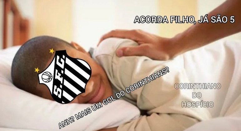 Os memes de Corinthians 4 x 0 Santos pelas oitavas de final da Copa do Brasil.