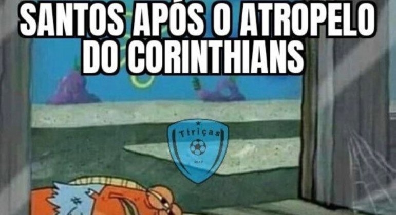 Os memes de Corinthians 4 x 0 Santos pelas oitavas de final da Copa do Brasil.