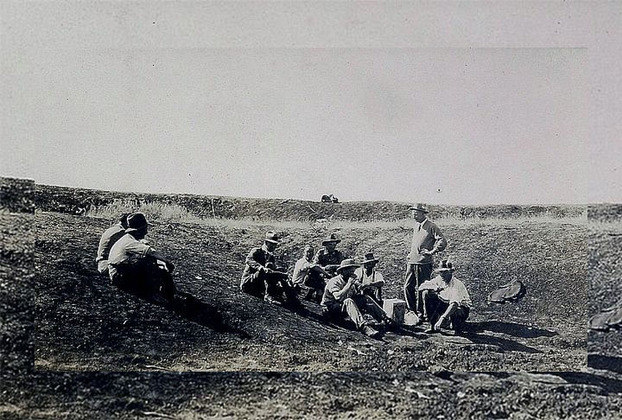 Os proprietários dessas terras eram em boa parte soldados veteranos da Primeira Guerra Mundial que foram incentivados pelo governo a plantar trigo na região. 