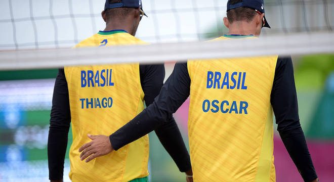 Brasileiros, Thiago e Oscar, vão enfrentar mexicanos nas quartas de final