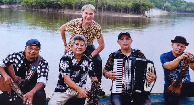 Formação original da banda Carrapicho, que fez sucesso nos anos 1990
