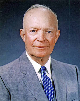 Outro ex-presidente que pode ter o DNA no espaço é Dwight Eisenhower. Ele foi o 34º presidente dos Estados Unidos, e governou de 1953 a 1961.