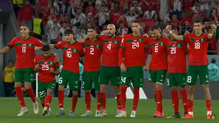 Outro fato bem marcante dessa Copa do Mundo foi a chegada de Marrocos às semifinais, o melhor resultado de um país africano na história da competição! Quem aí torceu para os marroquinos?