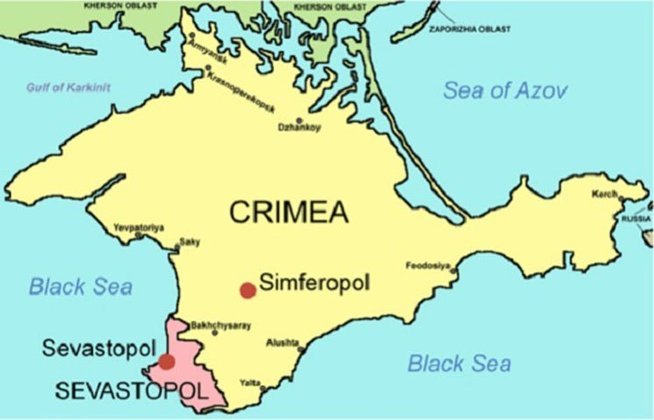 Outro motivo de tensão entre as partes está na Crimeia, uma região que cada país entende ser de sua propriedade. De forma simplificada, o local foi incorporado à Rússia por volta de 1780. Depois, ele se tornou uma espécie de Distrito Federal Russo. 