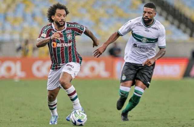 Outro nome forte do Fluminense é o de Marcelo. O jogador é cria de Xerém e também fez história com a camisa do Real Madrid.  Foto: Lucas Merçon/Fluminense FC