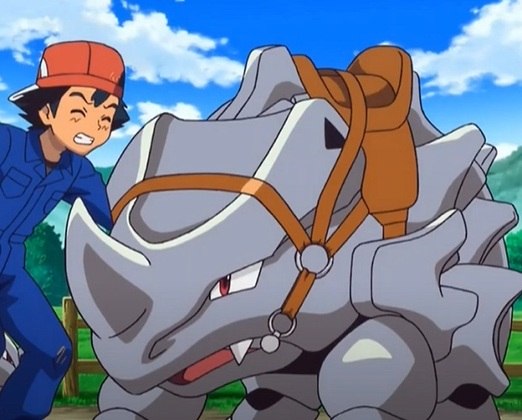 Outro Pokémon muito forte e que é difícil de ser batido. No caso, ele é muito parecido com o rinoceronte da nossa realidade. 