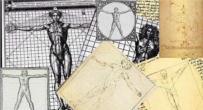 Outros tentaram responder ao desafio proposto por Vitrúvio em seu tratado sobre a arquitetura, mas foi a solução encontrada por Da Vinci que acabou gravada em nossa memória cultural