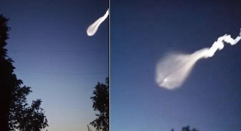 Meteorito, disco voador ou foguete? Ninguém soube exatamente