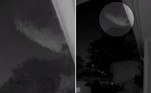 Um suposto OVNI gigante em formato de asa-delta foi flagrado sobre uma residência da cidade de Irving, no Texas (EUA)