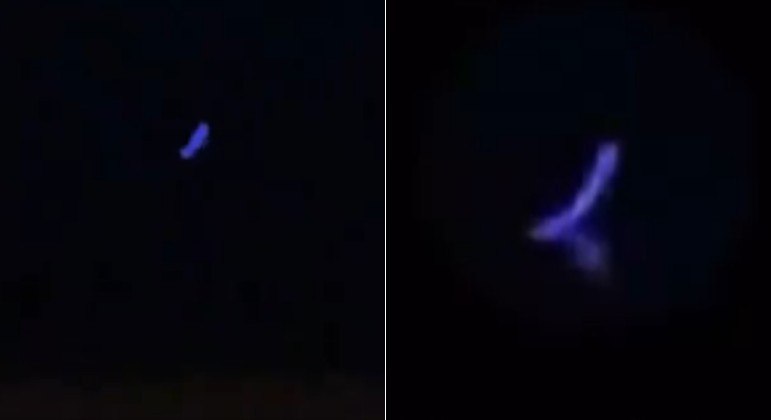 OVNI foi flagrado por diversos moradores do Havaí durante queda em direção ao mar