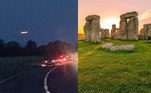 Um OVNI gigante foi visto acima do Stonehenge, um monumento por si só cheio de mistérios