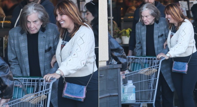 Em supermercado de luxo, Ozzy recebeu ajuda com carrinho de compras
