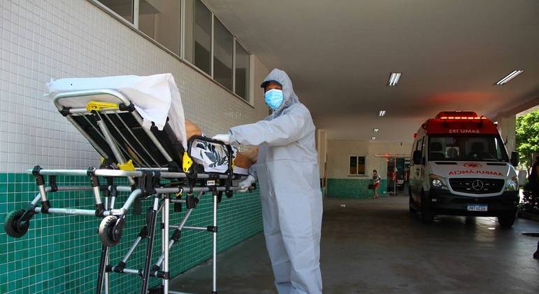 Hospital e Pronto-Socorro 28 de agosto, em Manaus (AM): "Nunca vi nada parecido"