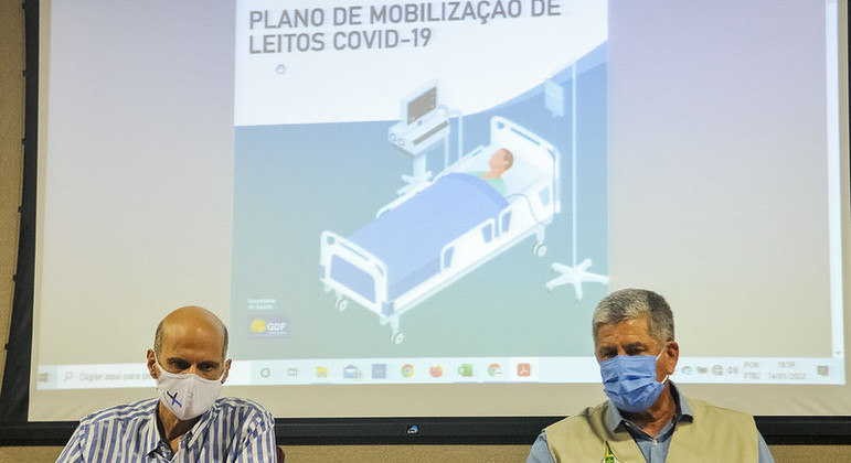 Paco Britto e Manoel Pafiadache participaram de apresentação de plano de ampliação de leitos