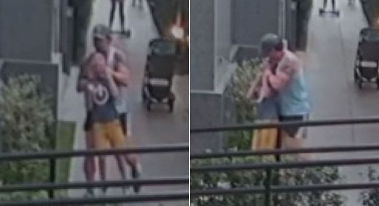V&iacute;deo: padrasto levanta menino de 7 anos pelo pesco&ccedil;o e tapa sua boca em  condom&iacute;nio de luxo em SP - Not&iacute;cias - R7 S&atilde;o Paulo
