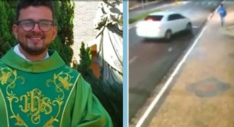 Padre Gustavo está foragido após ter atropelado suspeito de furtar igreja